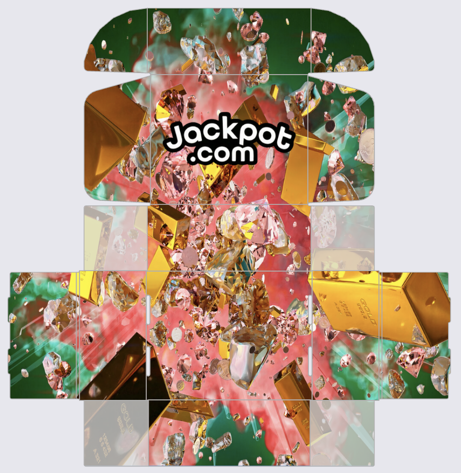 Jackpot celebratory shipping box · 4