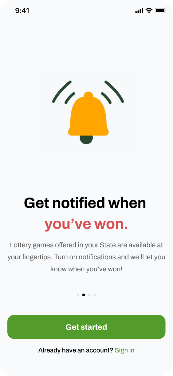 V1 onboarding · Screen 3