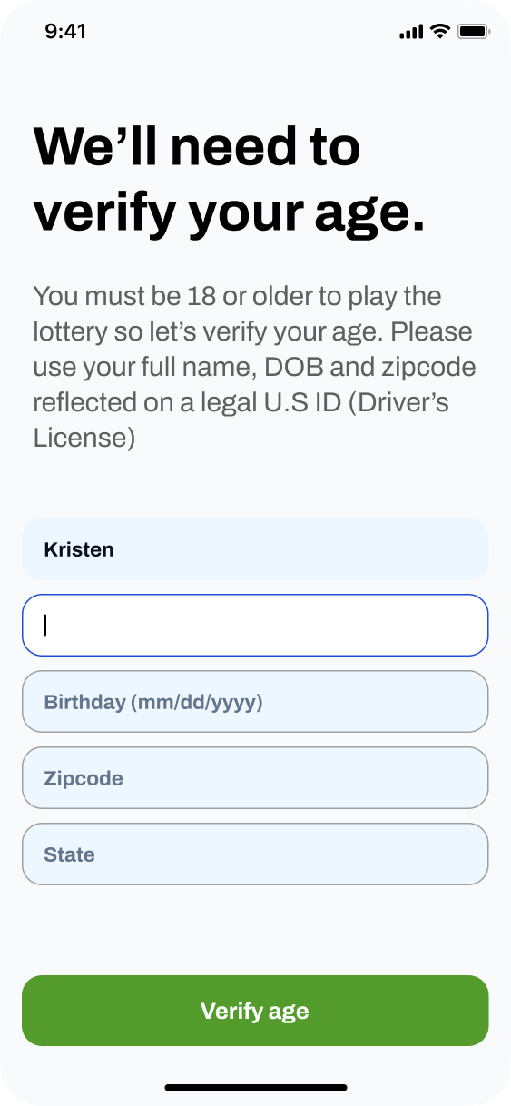 V1 home address · manual entry form